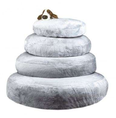 hundebett dreieckig TRIXIE Hundebett Boho Beige  Donut weich, pflegeleicht