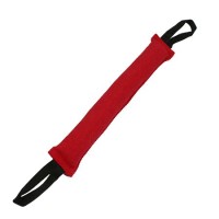 Beißwurst Nylcott mit 2 Handschlaufe rot 6x60cm Beißwurst Nylcott mit 2 Handschlaufe rot 6x60cm