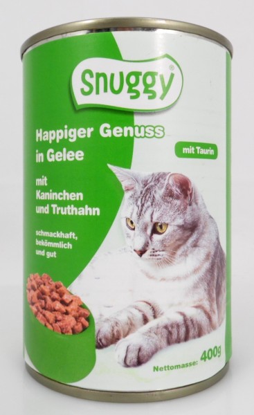 Snuggy Cat 400g Kaninchen&Truthahn