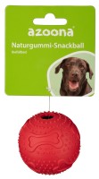 azoona Hundespielzeug Snackball 6cm azoona Hundespielzeug Snackball 6cm
