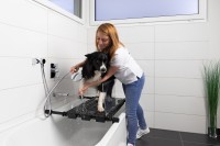 Skund DogShower L – Aluminium Skund DogShower L – Aluminium