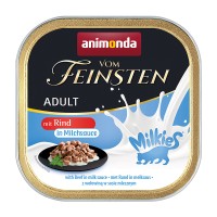 ANIMONDA VOM FEINSTEN RIND IN MILCHSAUCE 100g ANIMONDA VOM FEINSTEN RIND IN MILCHSAUCE 100g