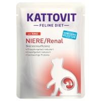 Kattovit Feline Diet Niere/Renal Rind 85 g Kattovit Feline Diet Niere/Renal Rind 85 g