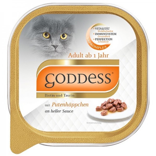 GODDESS 100g Adult Putenhäppchen in heller Sauce