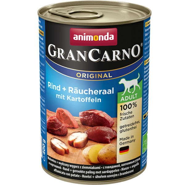 GranCarno Adult 400g Rind&Räuchaal