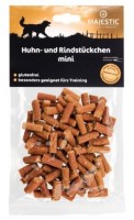MAJESTIC 70g Huhn+Rindstückchen mini MAJESTIC 70g Huhn+Rindstückchen mini