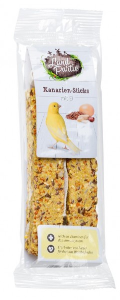 LandPartie 100g Sticks mit Ei für Kanarien