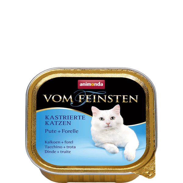 Cat Vom Feinsten Kastrat 100g Pute&Forelle