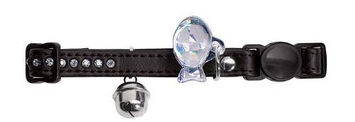 Hunter Katzenhalsband Modern Art Luxus, schwarz