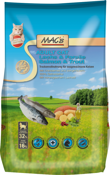 MACs Cat Adult 300g Lachs&Forelle