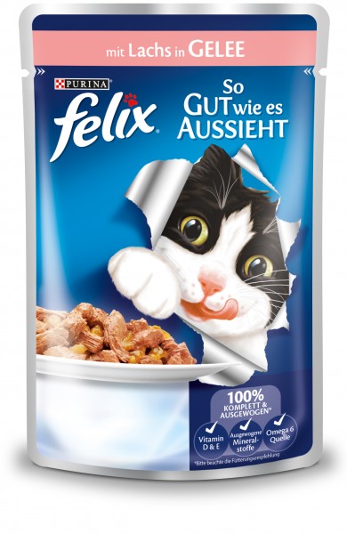 FELIX So gut wie es aussieht mit Lachs 100g