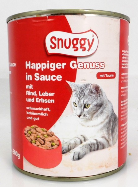Snuggy Cat 800g Rind&Leber&Erbse