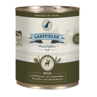 Lakefields Wildfleisch mit Pastinaken 400g Lakefields Wildfleisch mit Pastinaken 400g