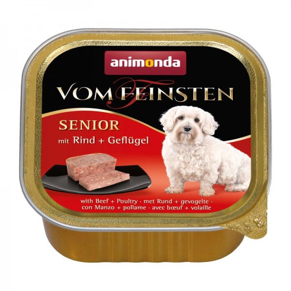 Animonda Dog Vom Feinsten Senior 150g Rind&Geflügel