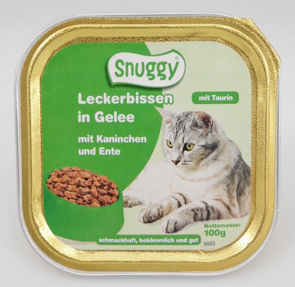 Snuggy Cat 100g Ente&Kaninchen