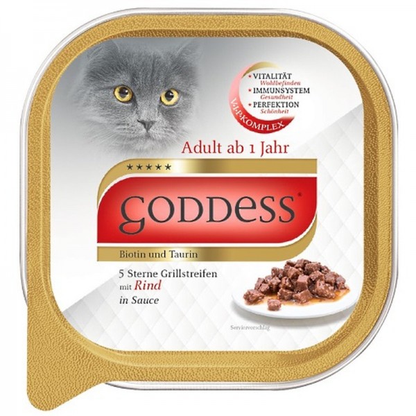 GODDESS 100g Schale Grillstreifen Rind
