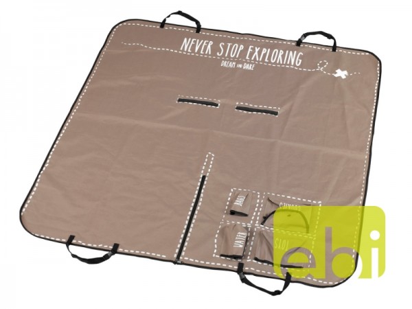 D&D Schonbezug 150x145cm taupe Exploring