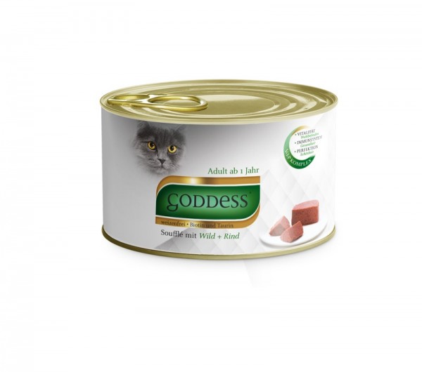 GODDESS 85g Paté mit Rind&Wild