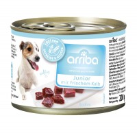 arriba 200g Junior Kalbshäppchen arriba 200g Junior Kalbshäppchen