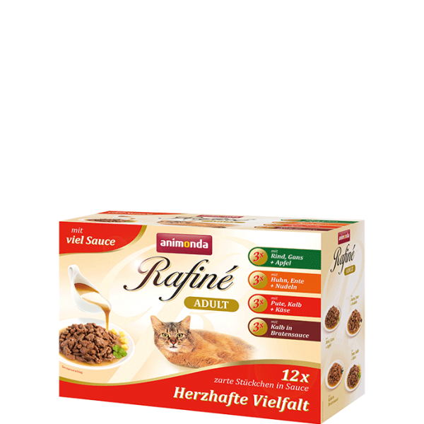 Rafiné Adult 12x100g mit Sauce