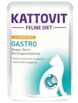 Kattovit Feline Diet Gastro 85g mit Huhn und Reis